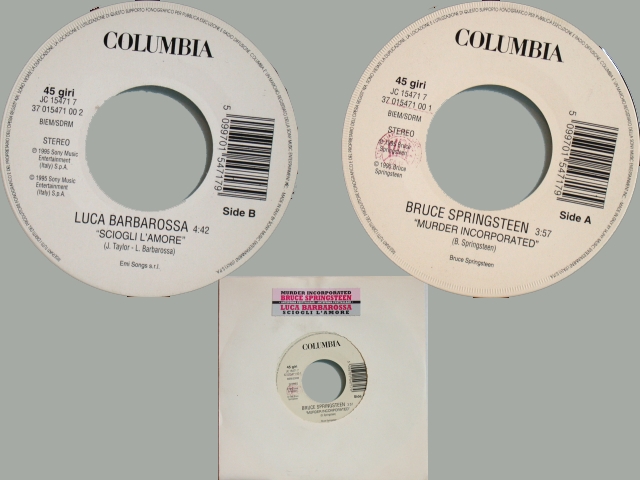 Bruce Springsteen - MURDER INC. / SCIOGLI L'AMORE